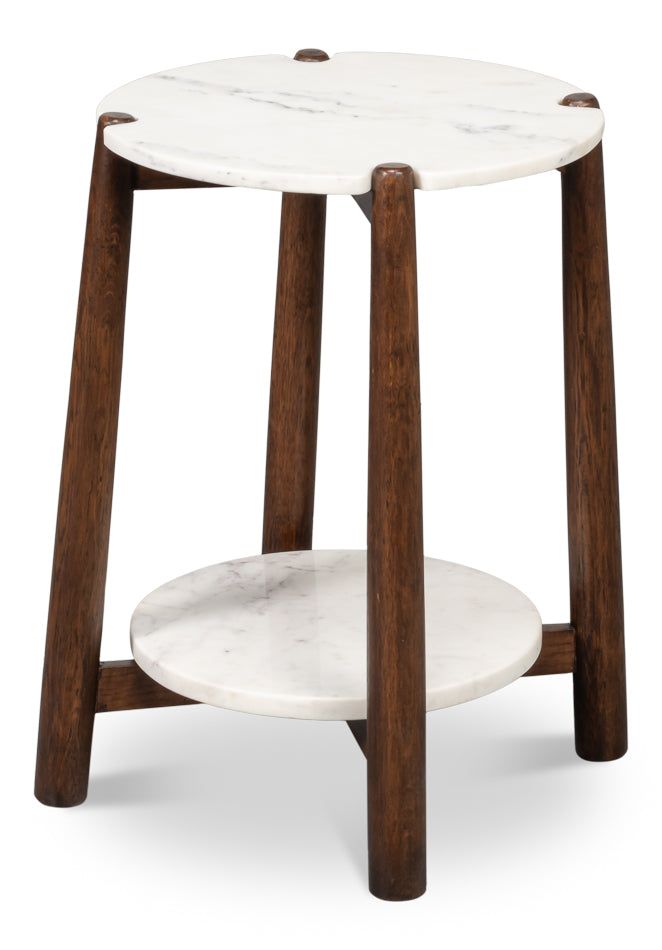 Larsen Side Table by Sarreid Ltd - view 3