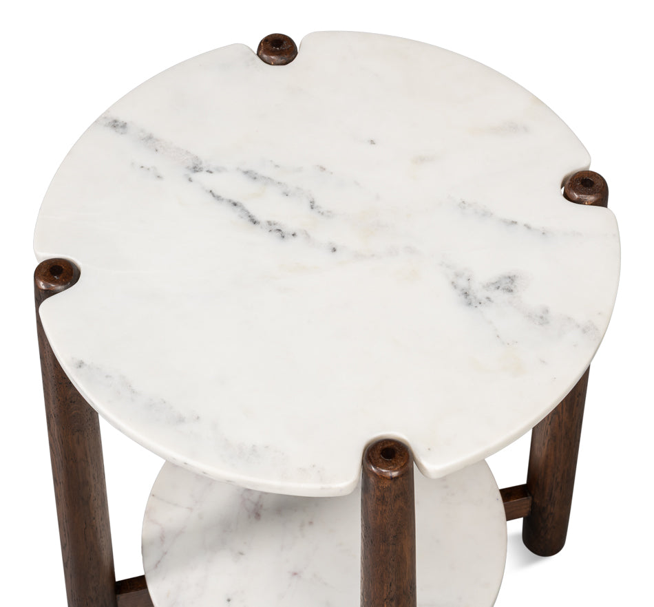 Larsen Side Table by Sarreid Ltd - view 4