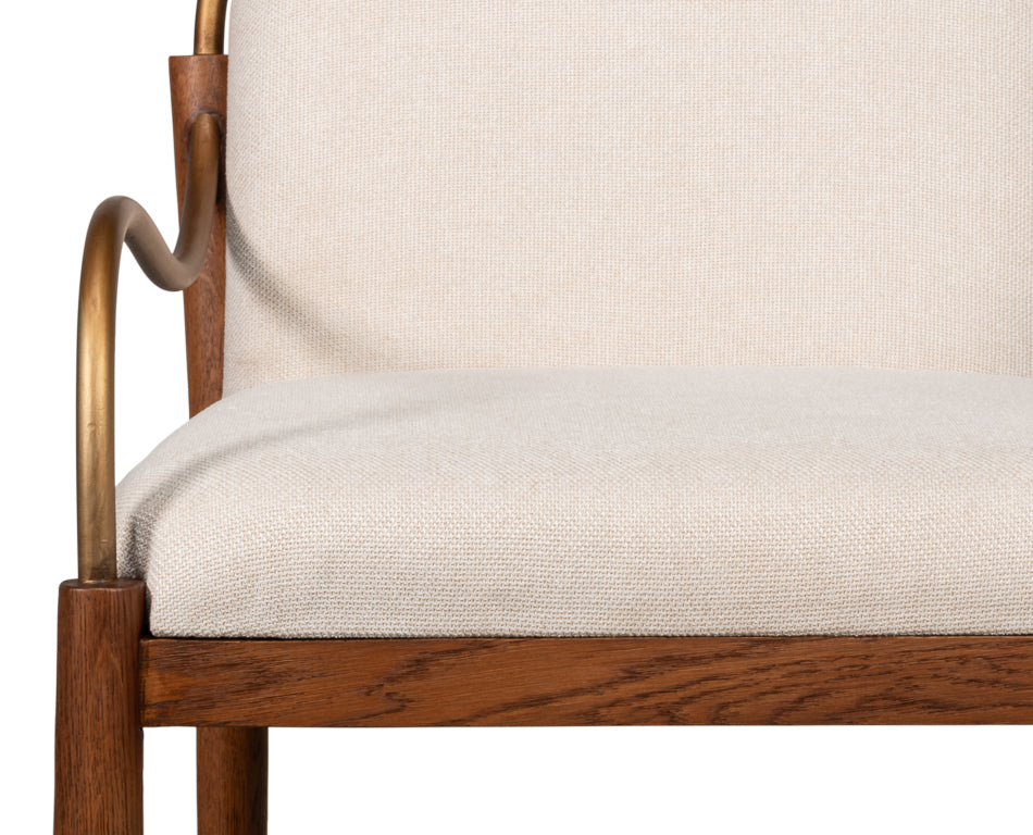 Auden Counter Stool, White by Sarreid Ltd - view 10