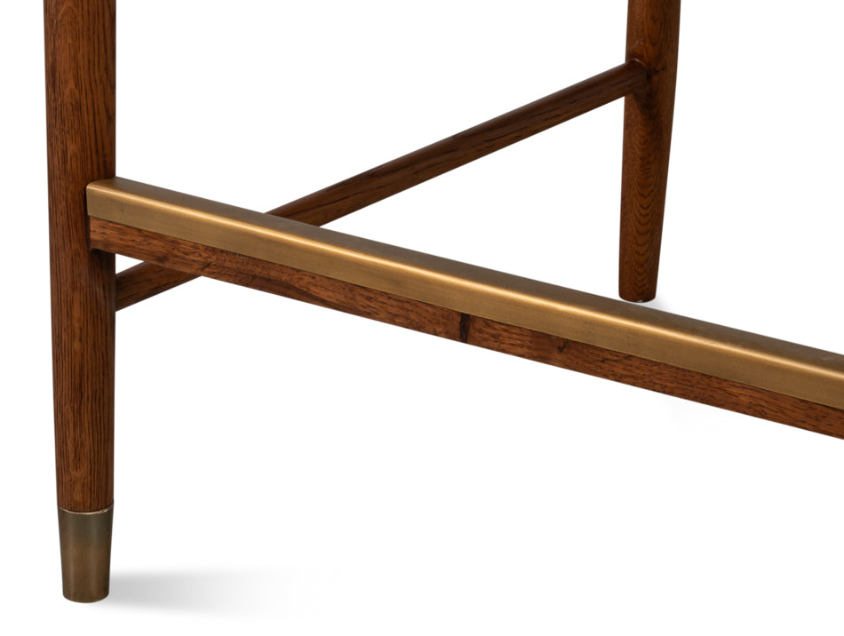 Auden Counter Stool, White by Sarreid Ltd - view 11