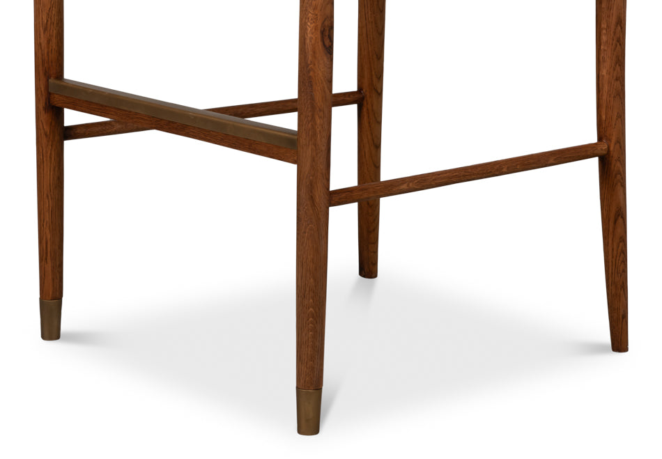 Auden Bar Stool, Black by Sarreid Ltd - view 12