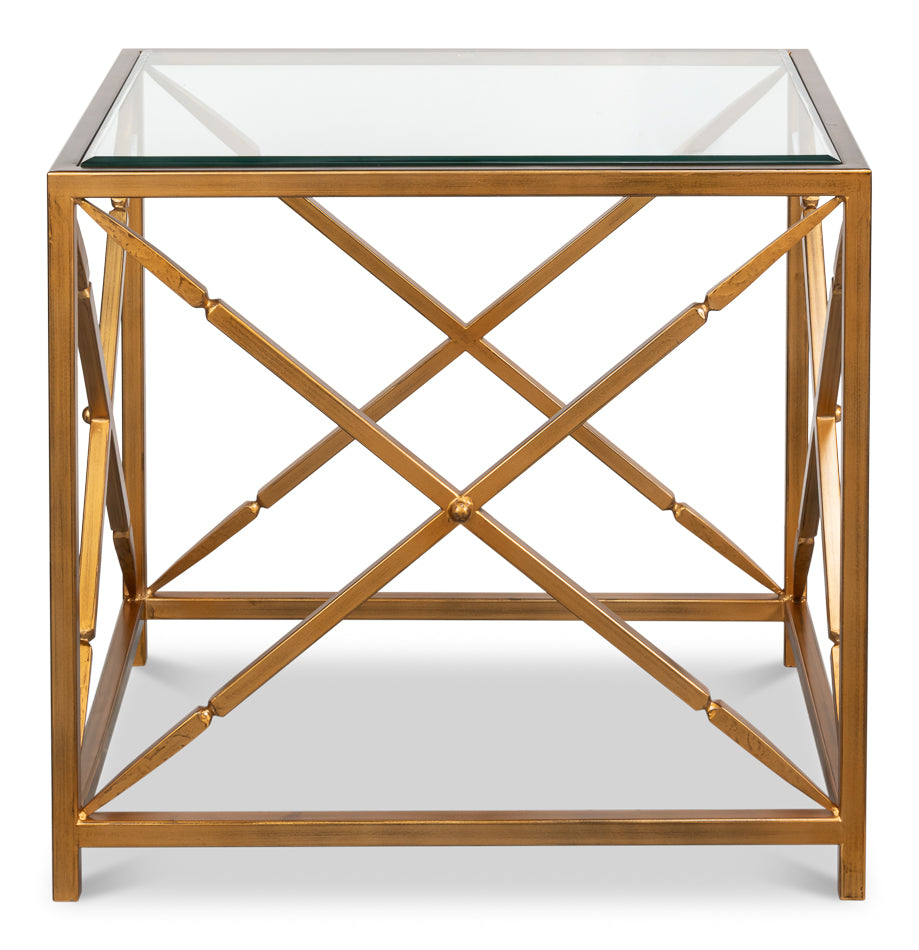 Carraway Side Table by Sarreid Ltd - view 2