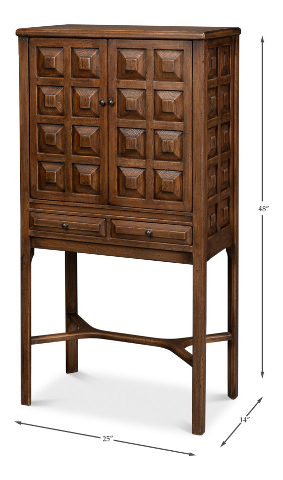 Alkazar Cabinet by Sarreid Ltd - view 7