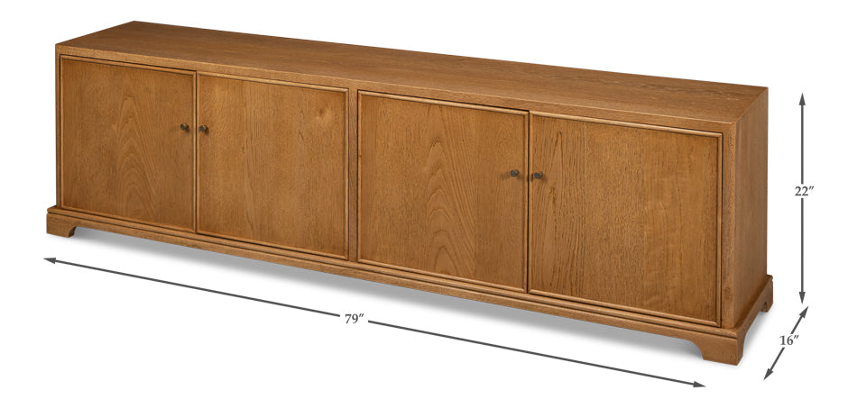 Belgrave Media Console by Sarreid Ltd - view 7