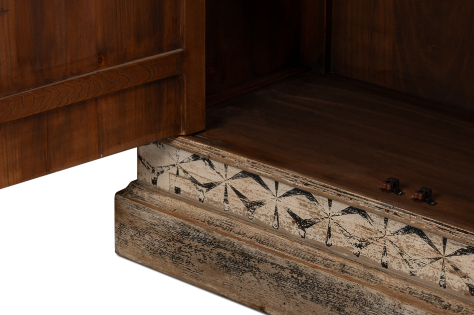 Marrakesh Black Painted Cabinet by Sarreid Ltd - view 12