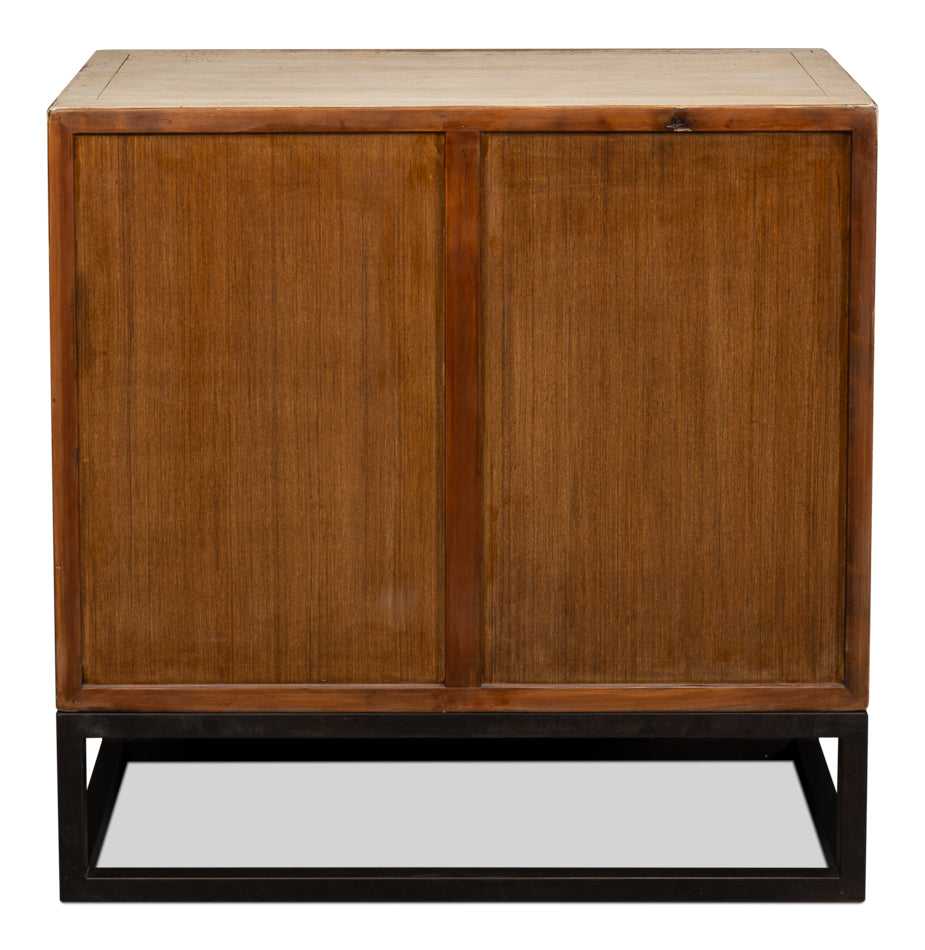 Marrakesh Black Painted Sideboard by Sarreid Ltd - view 8