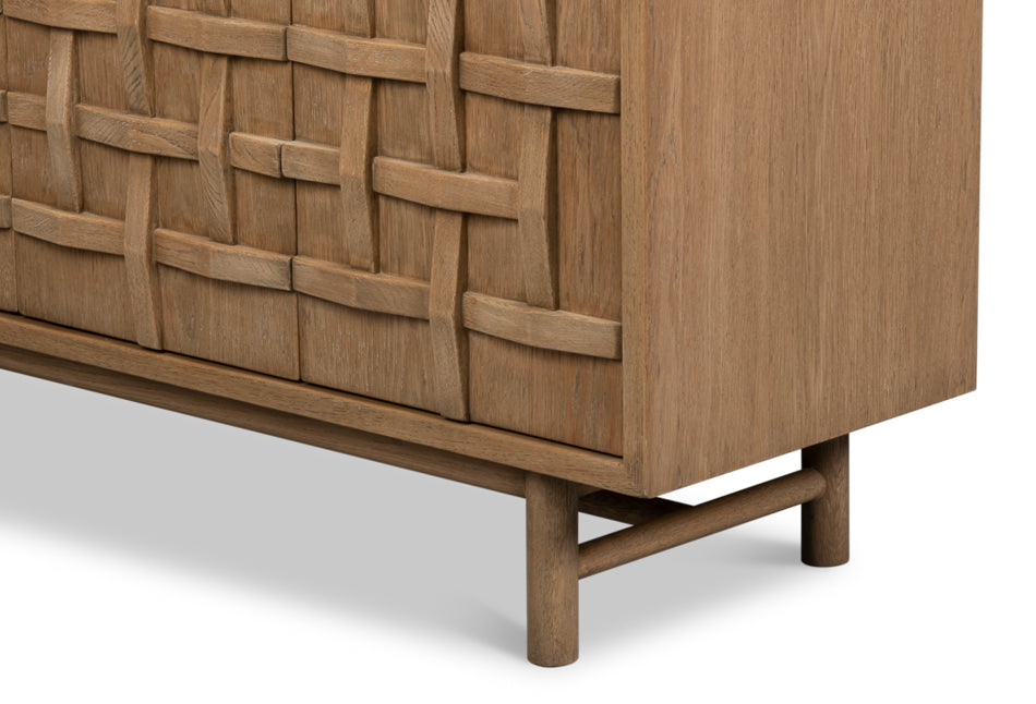 Interlace Sideboard by Sarreid Ltd - view 11