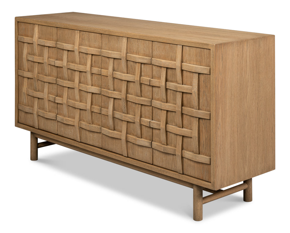 Interlace Sideboard by Sarreid Ltd - view 12
