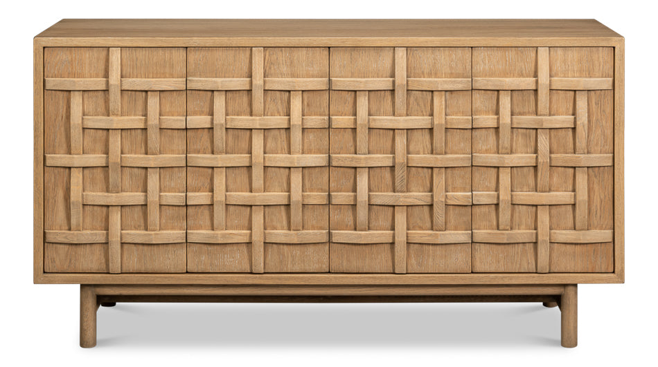 Interlace Sideboard by Sarreid Ltd - view 2