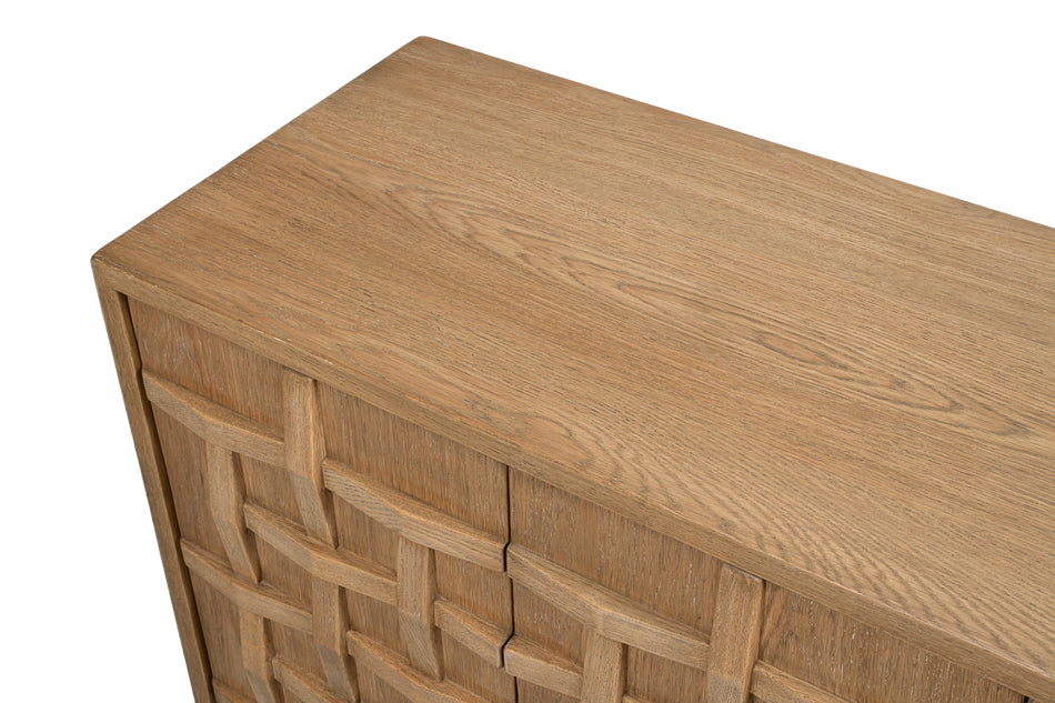 Interlace Sideboard by Sarreid Ltd - view 4