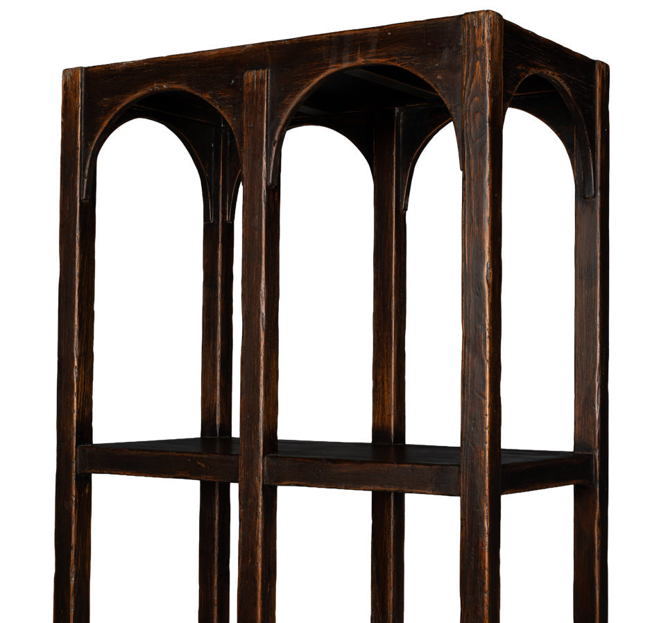 Cloister Display Cabinet by Sarreid Ltd - view 4