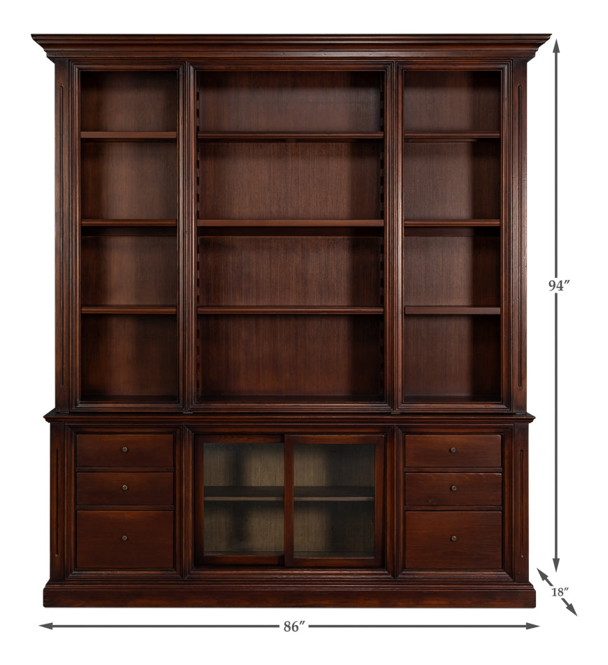 Back Bar Cabinet by Sarreid Ltd - view 2