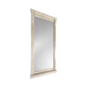 Adelaide Floor Mirror - Cream Wash - Natural Cream Wash