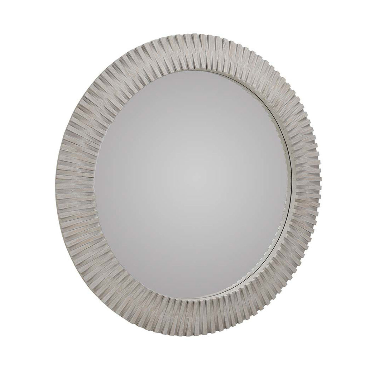 Myrtle Mirror - Gray Wash