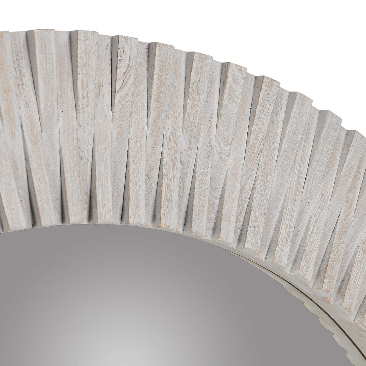 Myrtle Mirror - Gray Wash