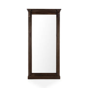 Adelaide Floor Mirror - Cocoa Brown