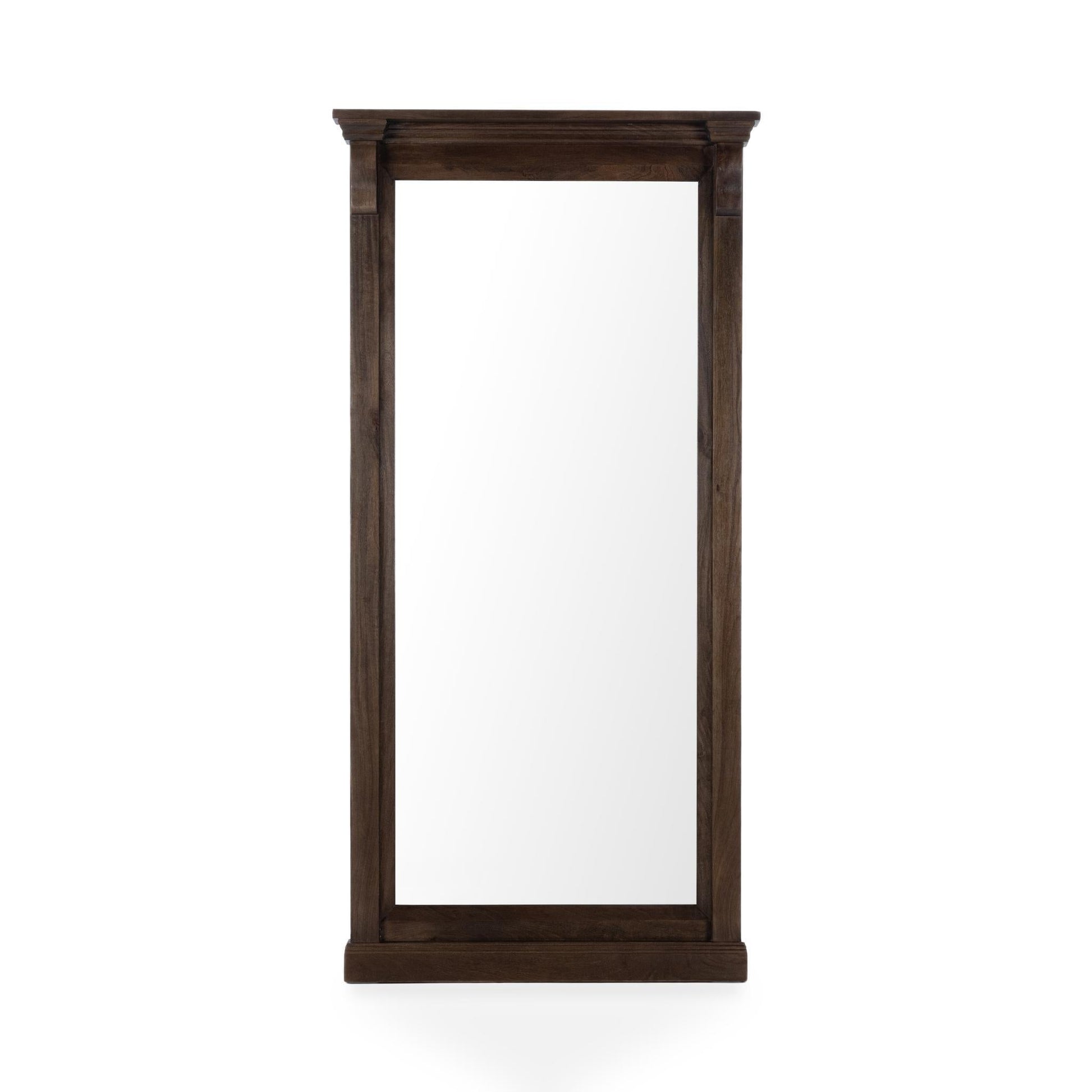 Adelaide Floor Mirror - Cocoa Brown