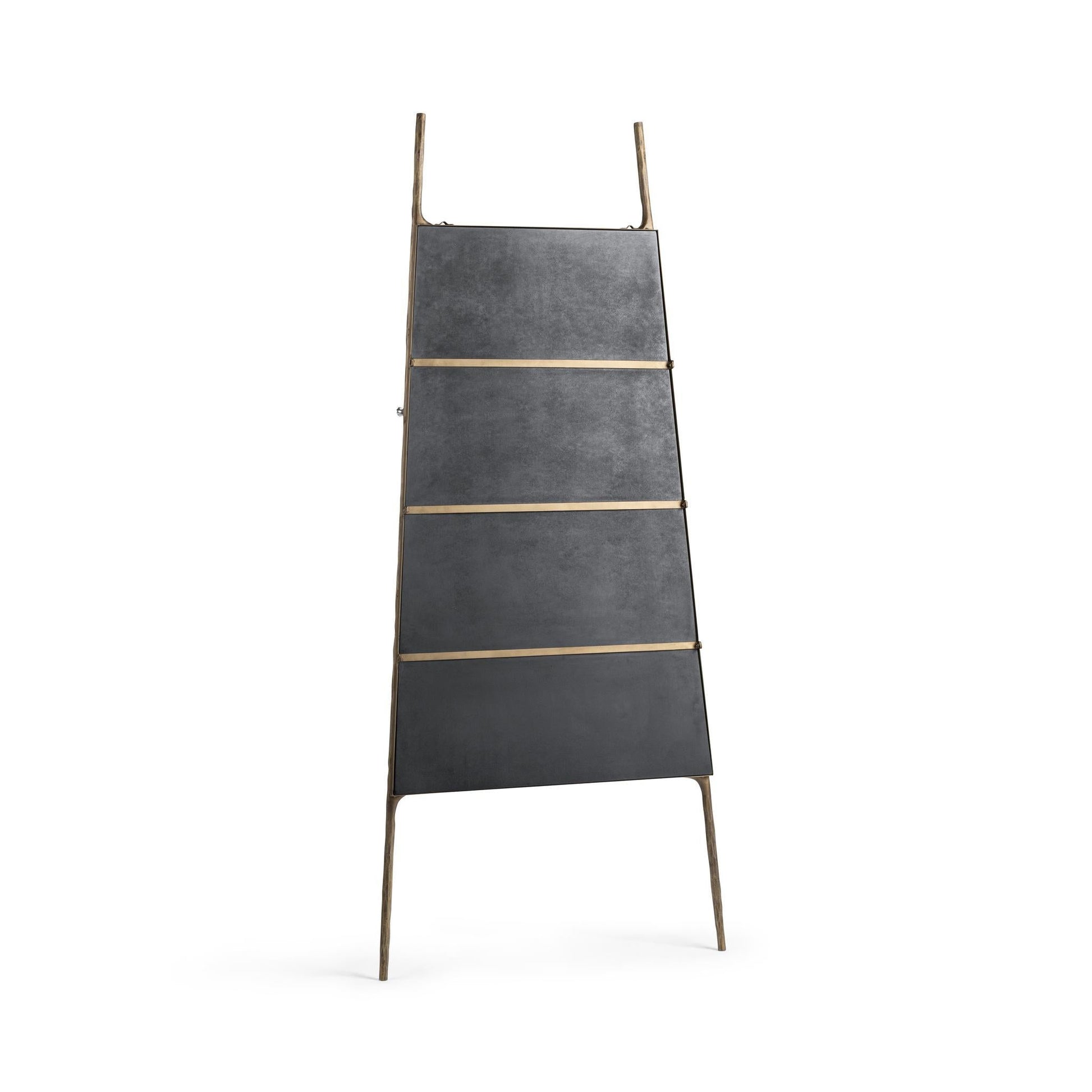 Cove Mirror - Molten Brass