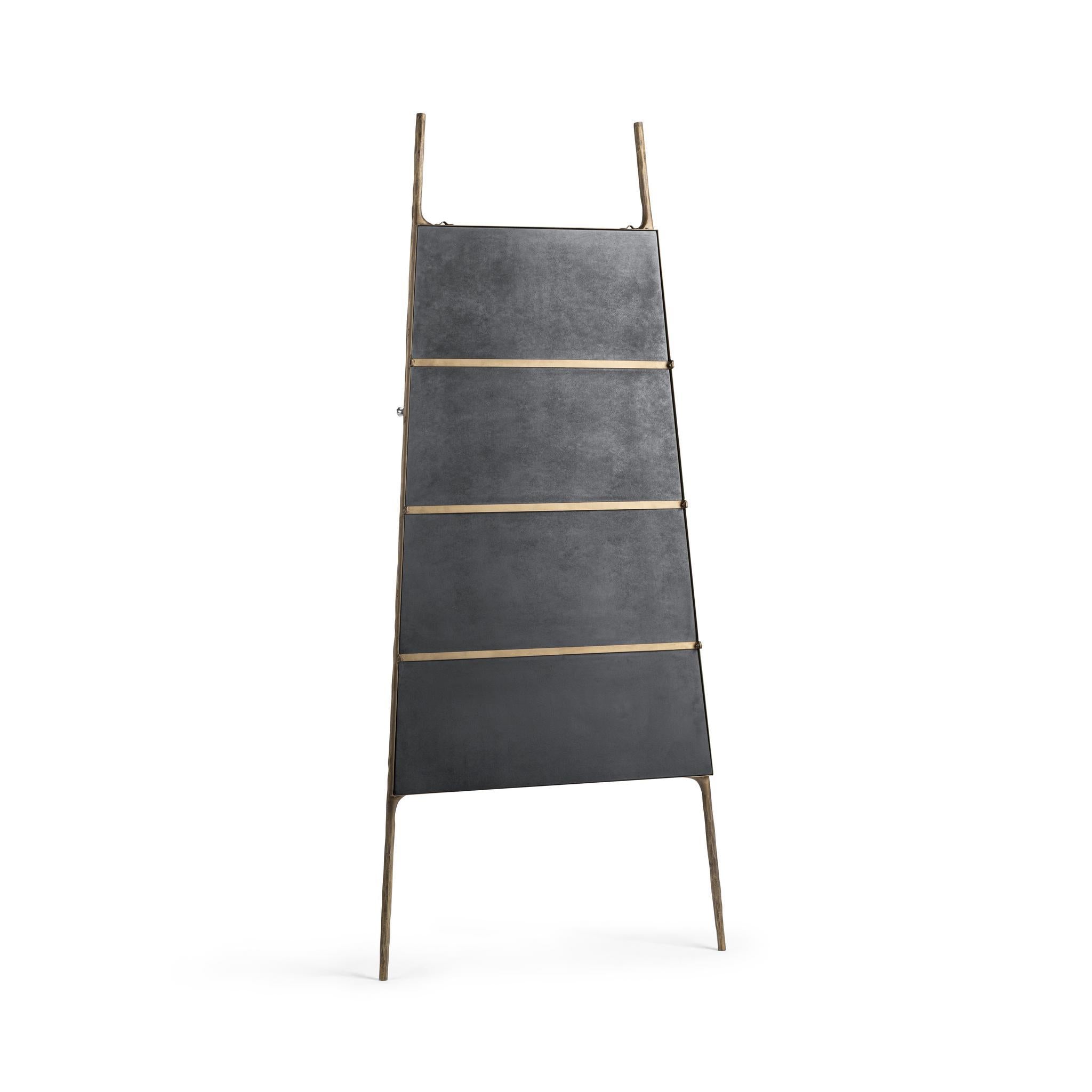 Cove Mirror - Molten Brass