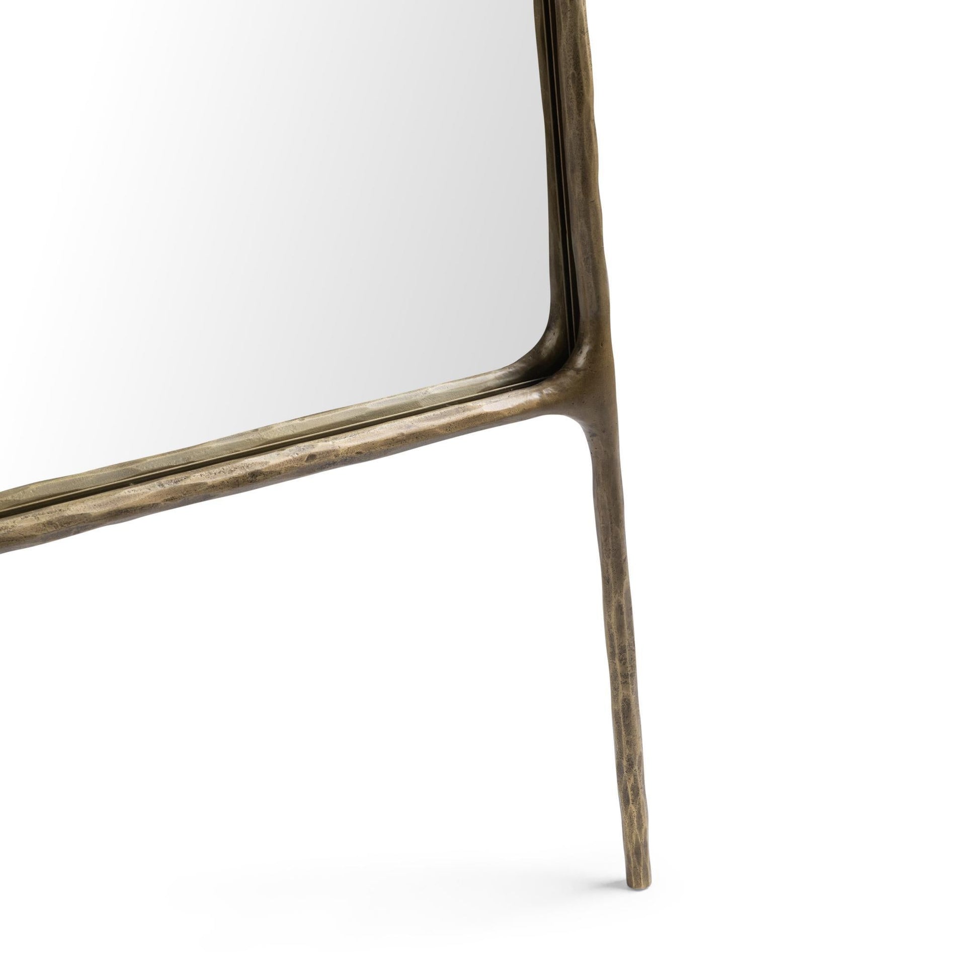 Cove Mirror - Molten Brass