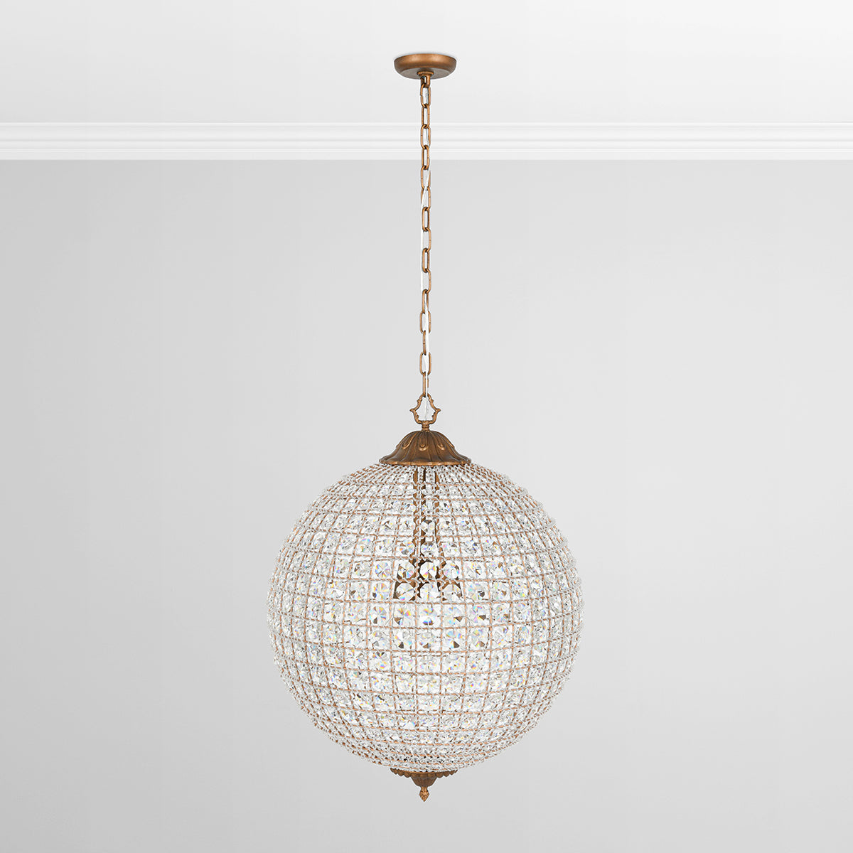 Cimberleigh Pendant - Antique Gold - Large