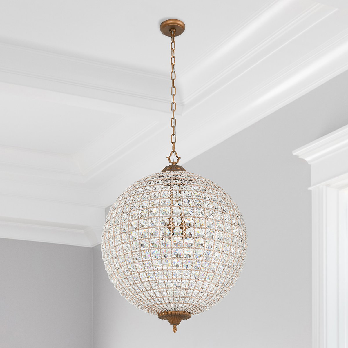 Cimberleigh Pendant - Antique Gold - Large