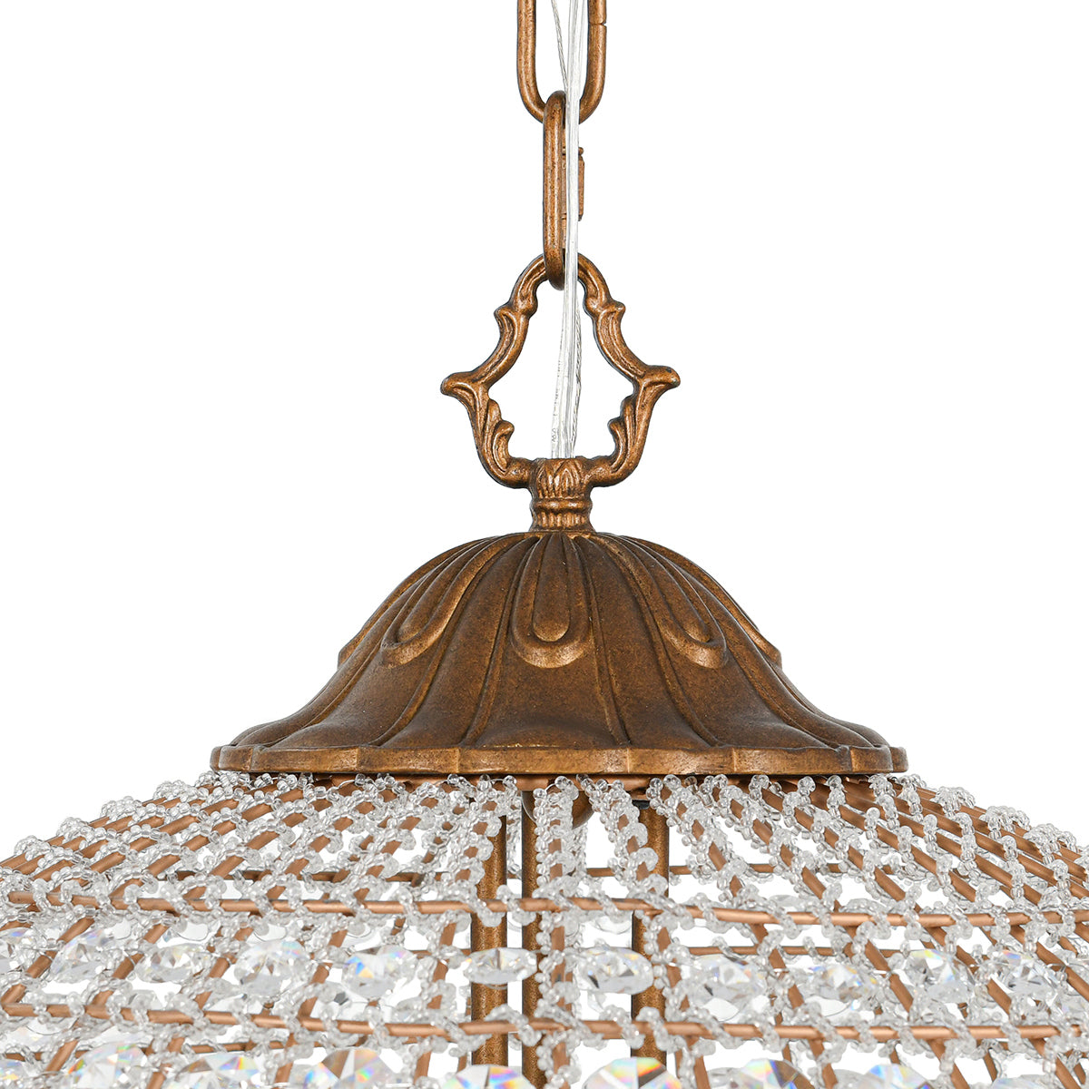 Cimberleigh Pendant - Antique Gold - Large