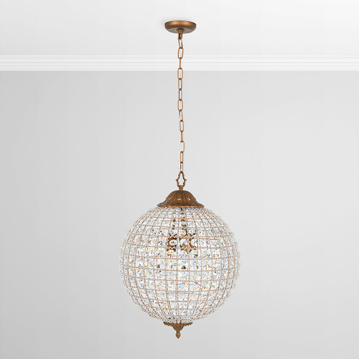 Cimberleigh Pendant - Antique Gold - Large