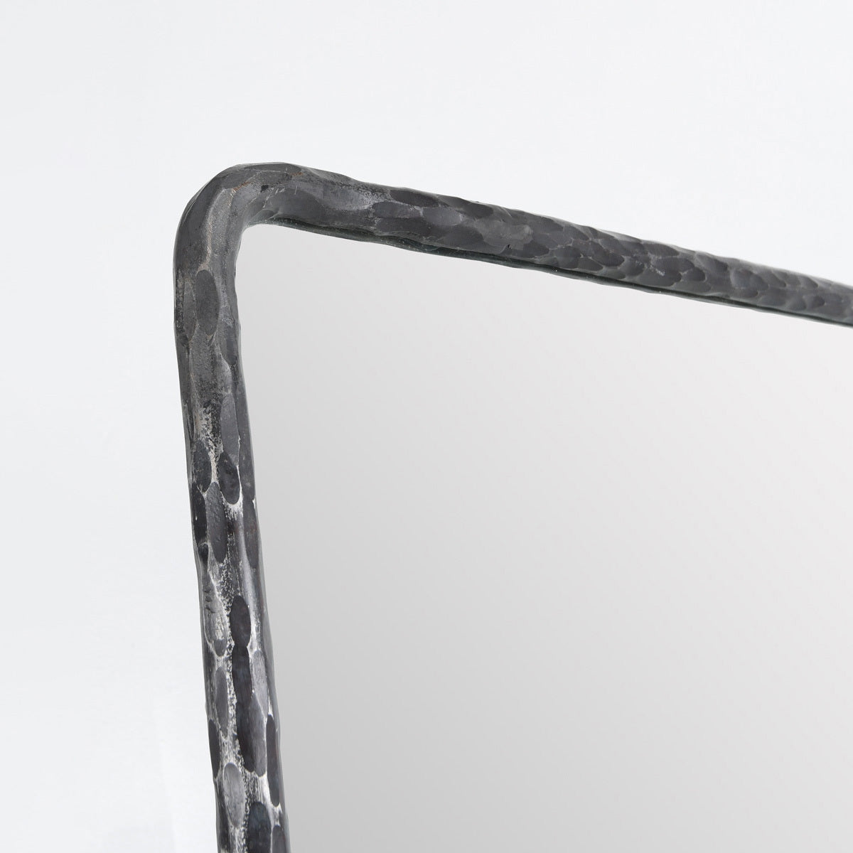 Howell 78" Floor Mirror - Hammered Metal
