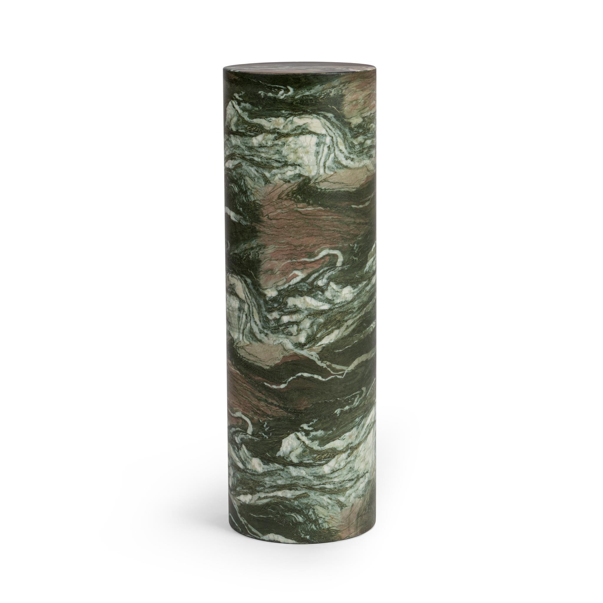 Norfolk Round Large Display Pedestal - Green