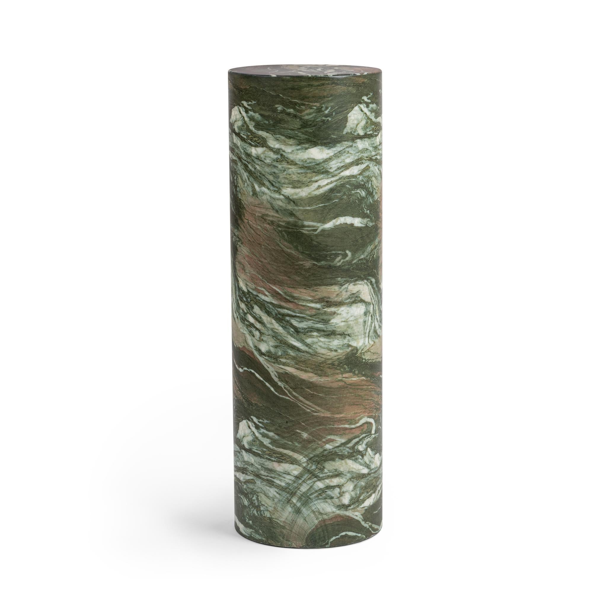 Norfolk Round Large Display Pedestal - Green