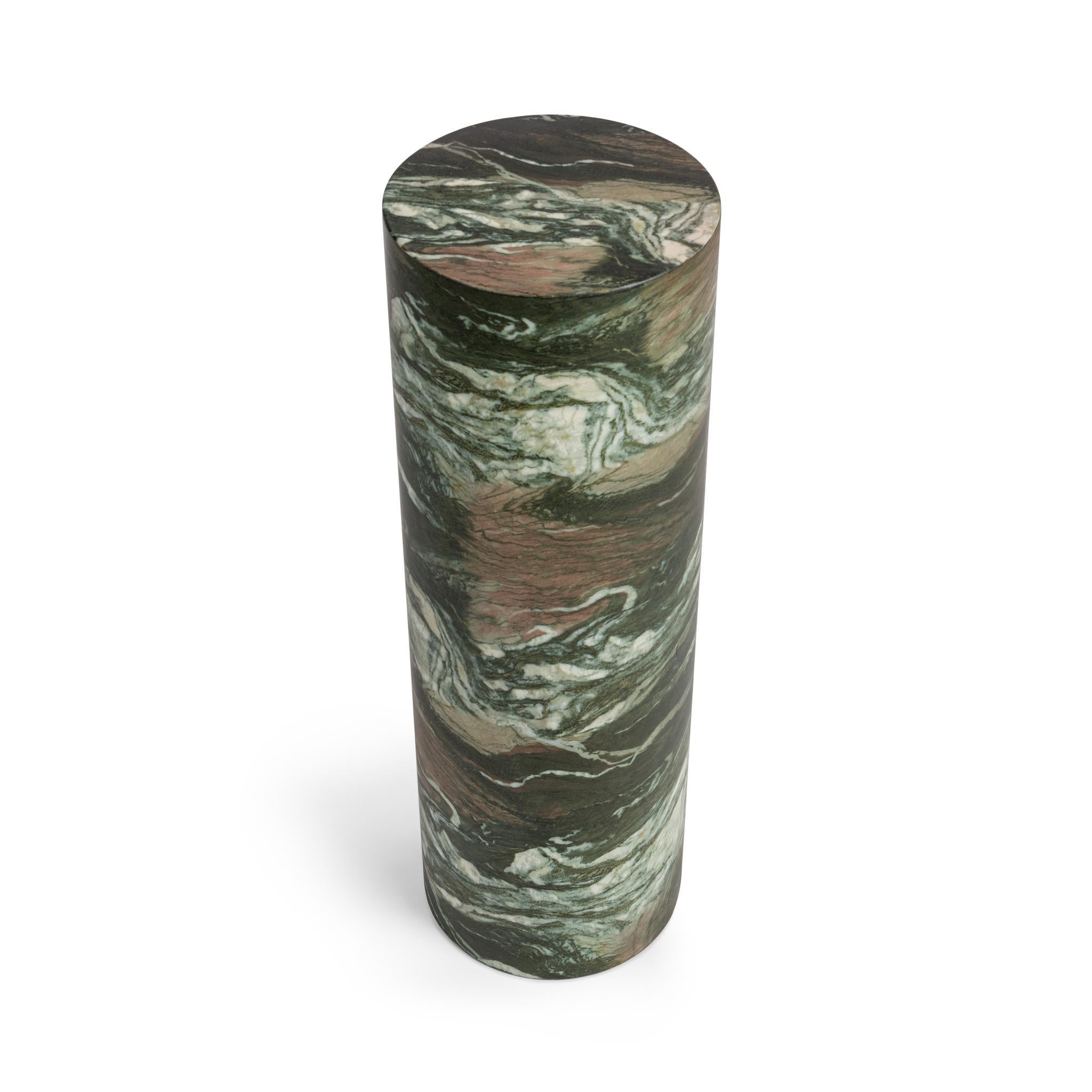Norfolk Round Large Display Pedestal - Green