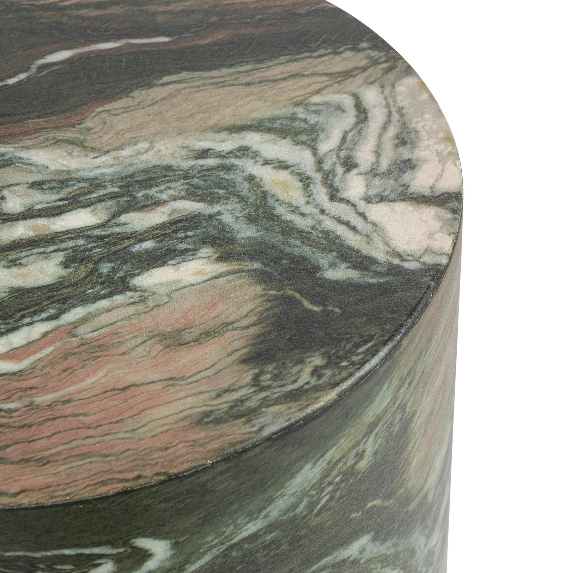 Norfolk Round Large Display Pedestal - Green