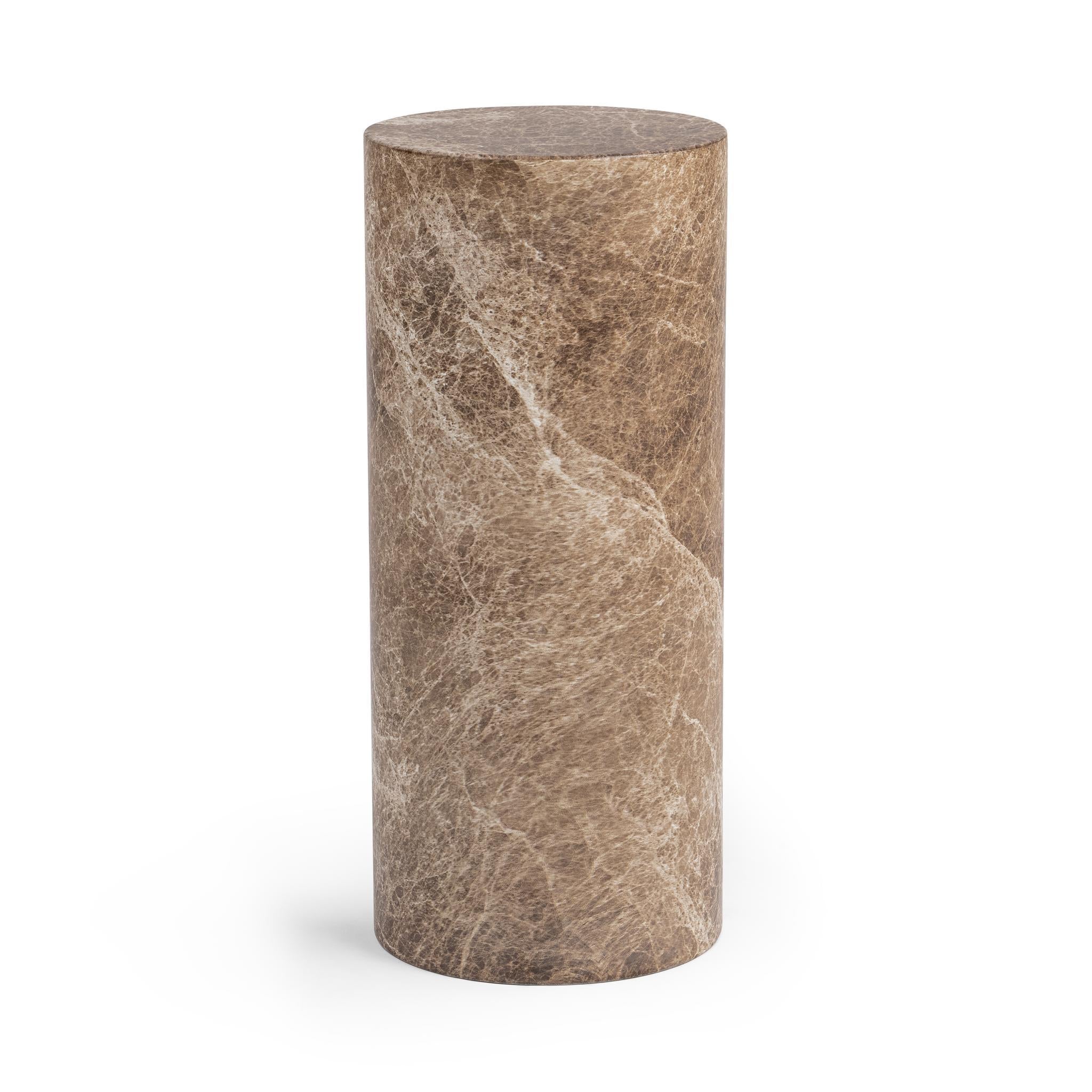 Norfolk Round Medium Display Pedestal - Green
