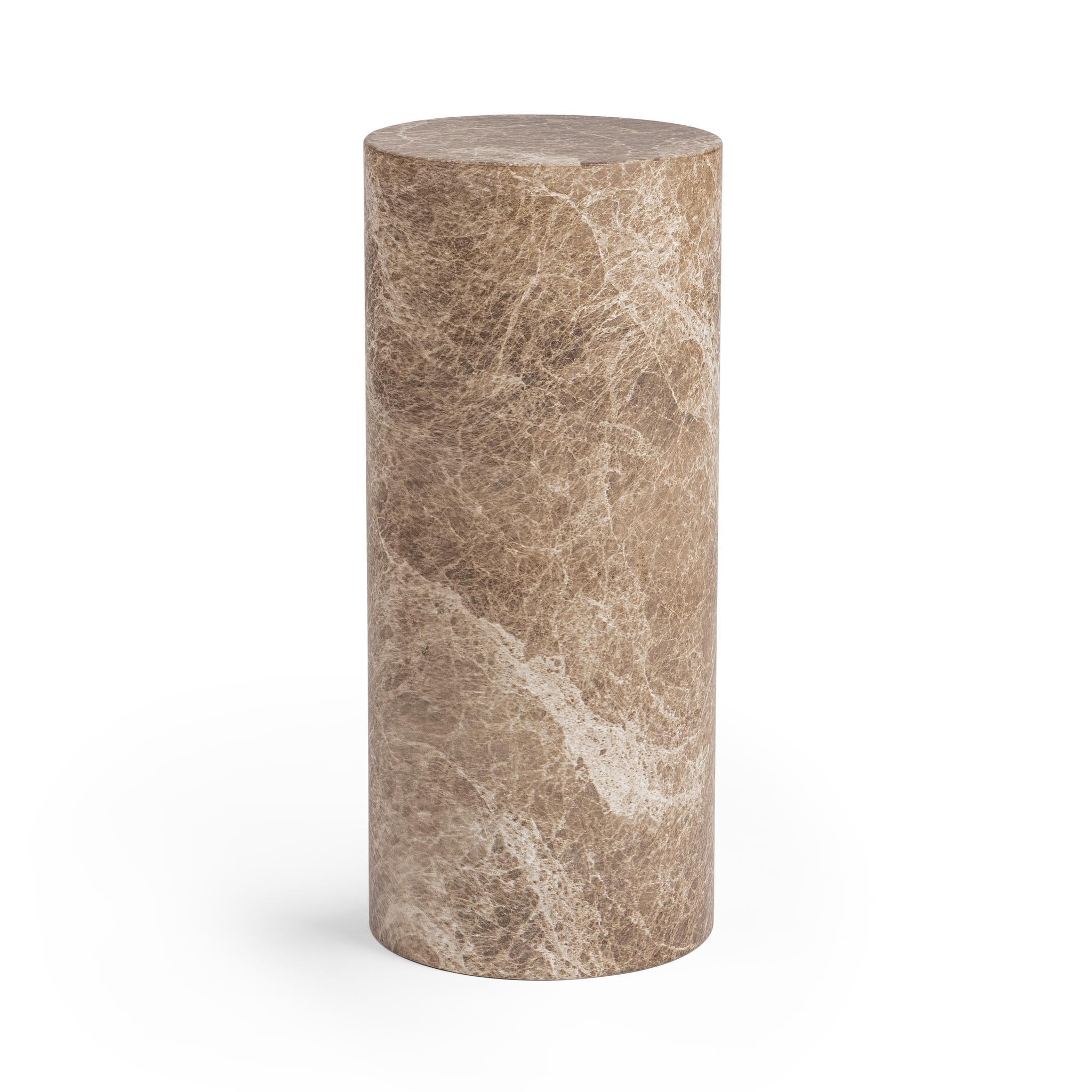 Norfolk Round Medium Display Pedestal - Green