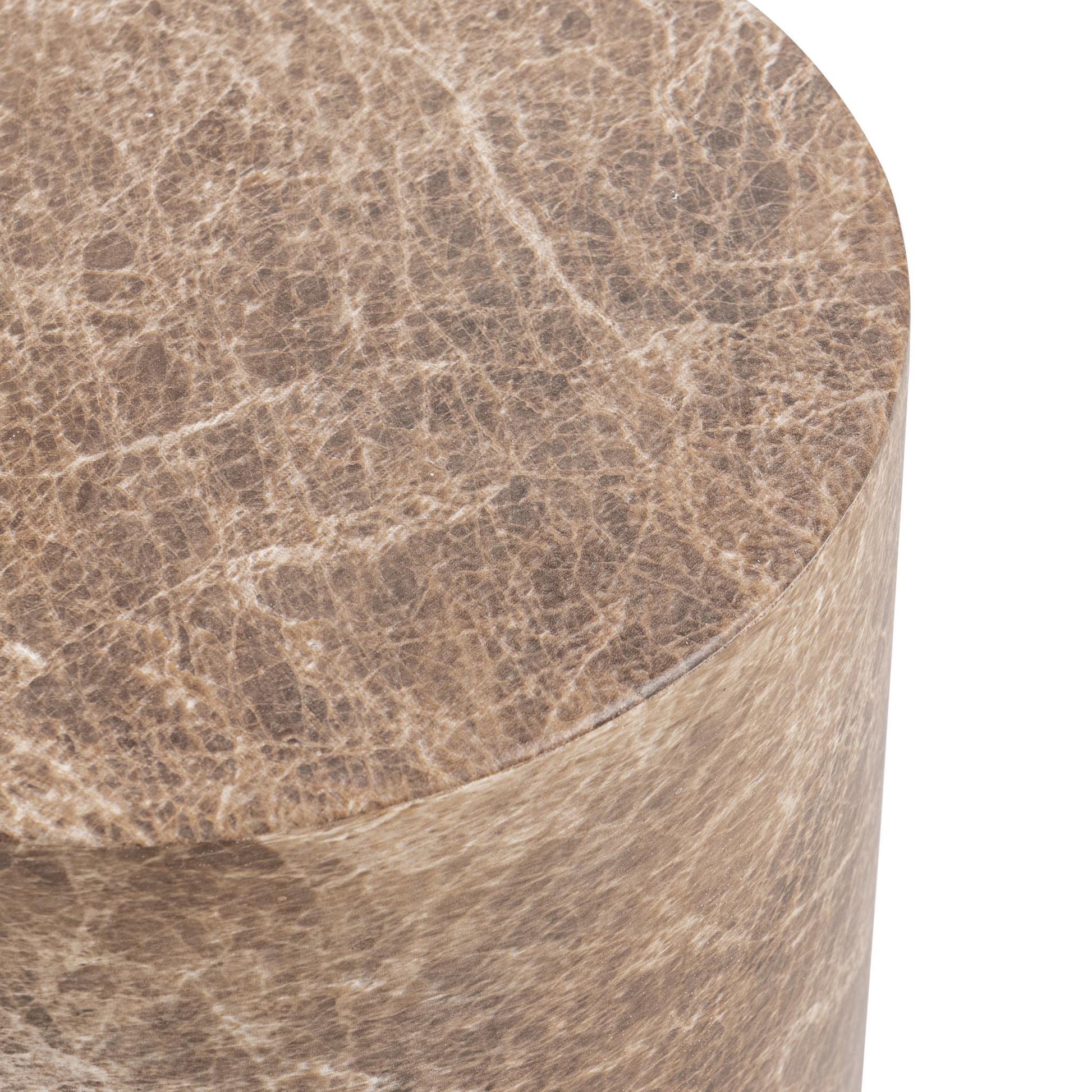 Norfolk Round Medium Display Pedestal - Green
