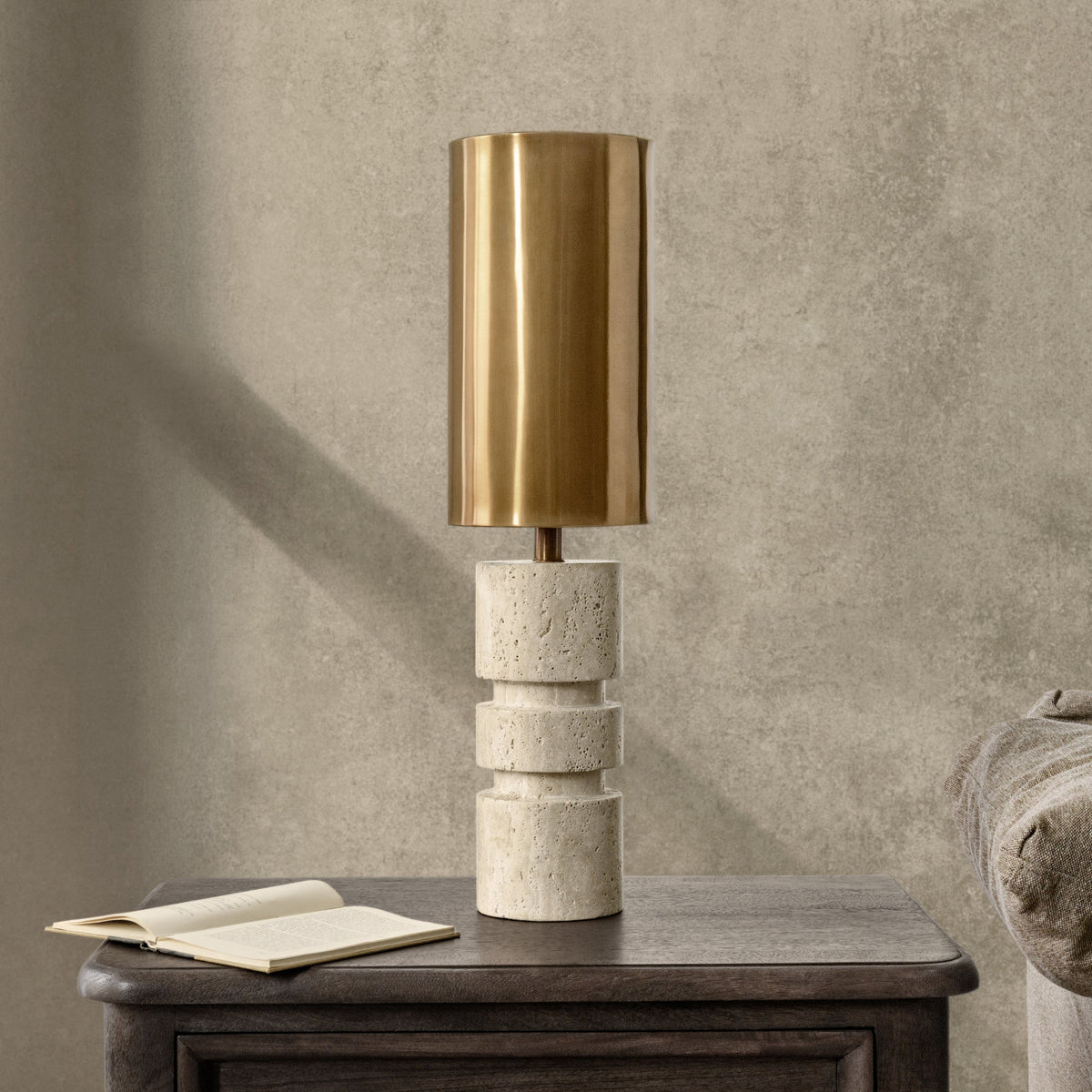 Odessa Table Lamp - Natural / 26" by Classic Home - view 6