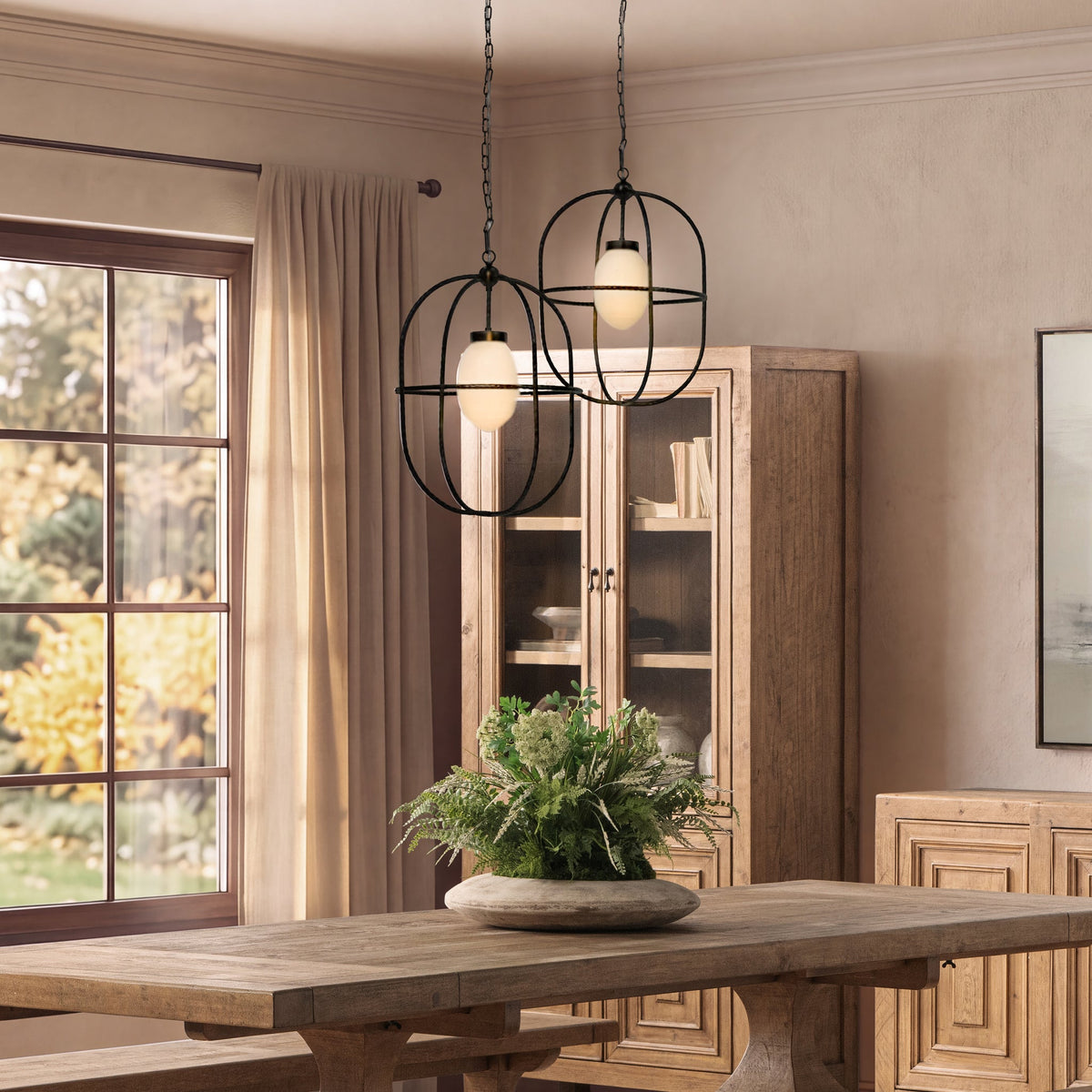 Elara Chandelier - Black / 20" by Classic Home - view 7