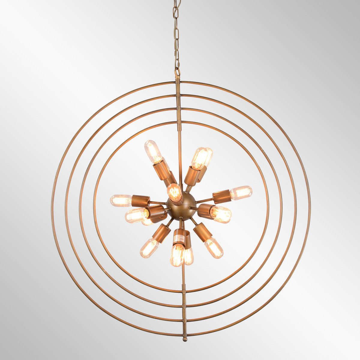 Cosmos Iron Large Chandelier