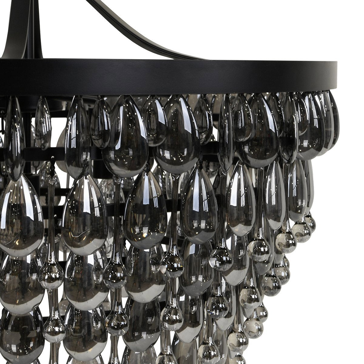 Renata Chandelier - Black - Medium