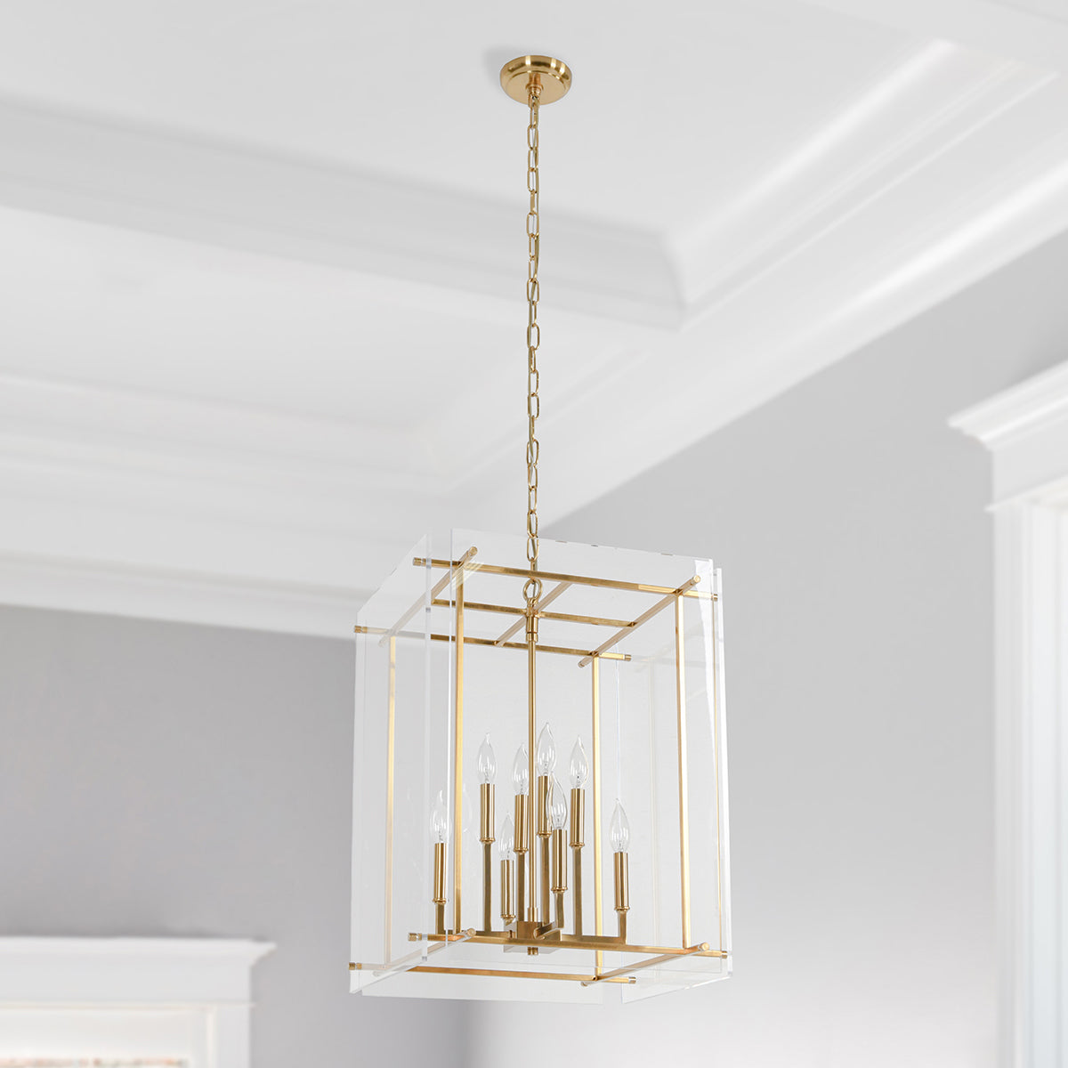 Kiran Chandelier - Gold