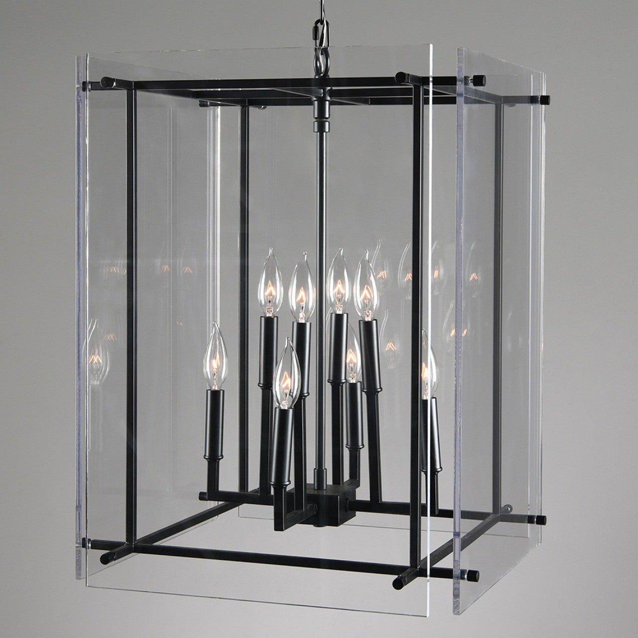 Kiran Black Chandelier
