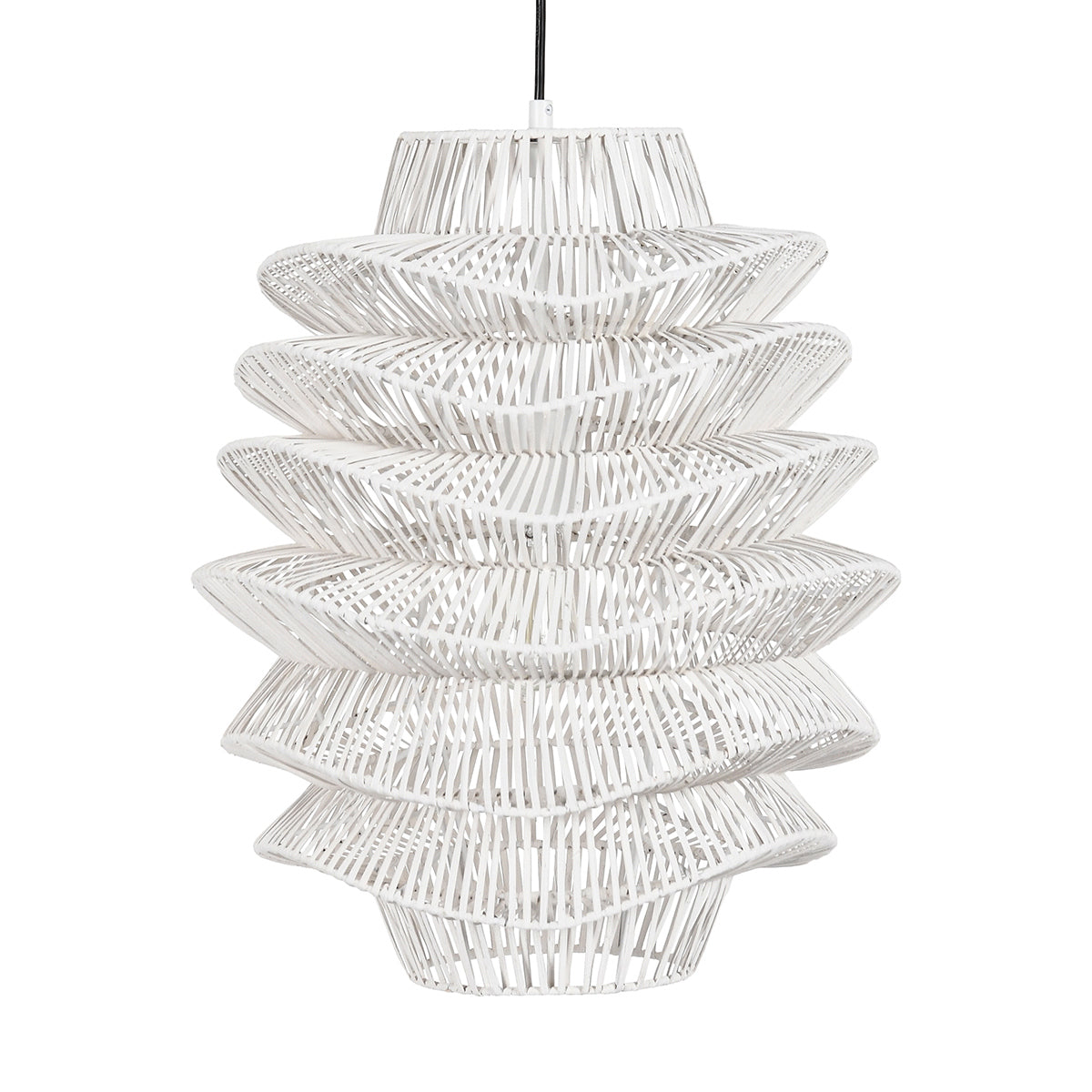 Shelly Pendant - White - Medium