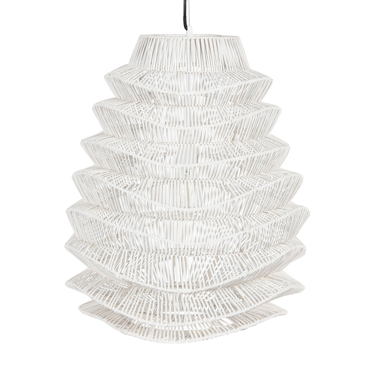 Shelly Pendant - White - Medium
