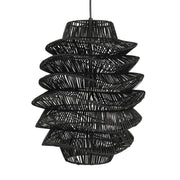 Shelly Pendant - Black - Large
