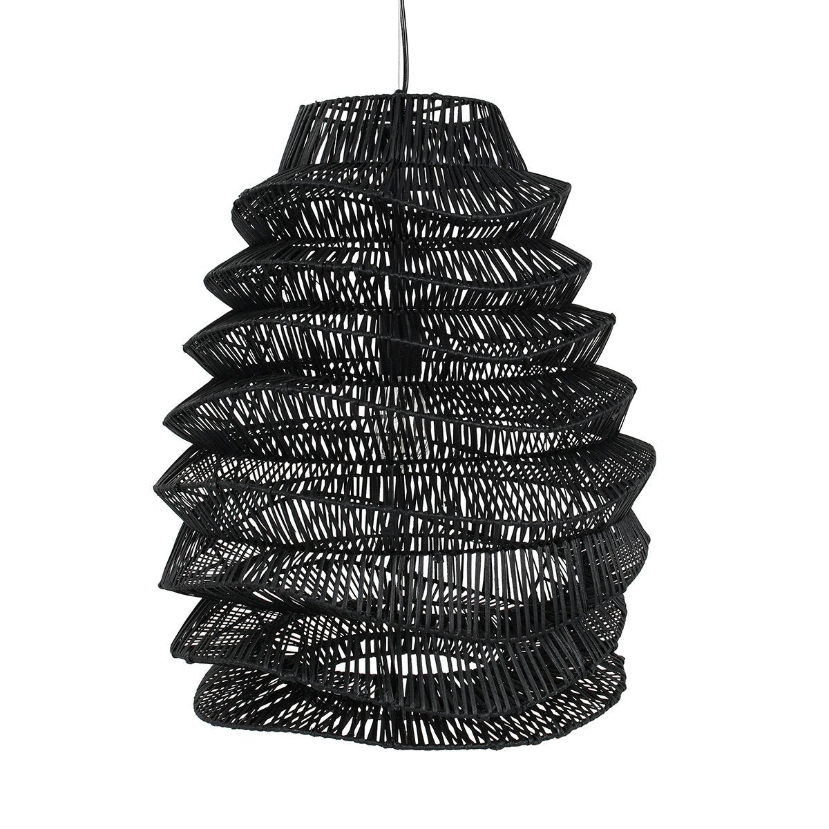 Shelly Pendant - Black - Large