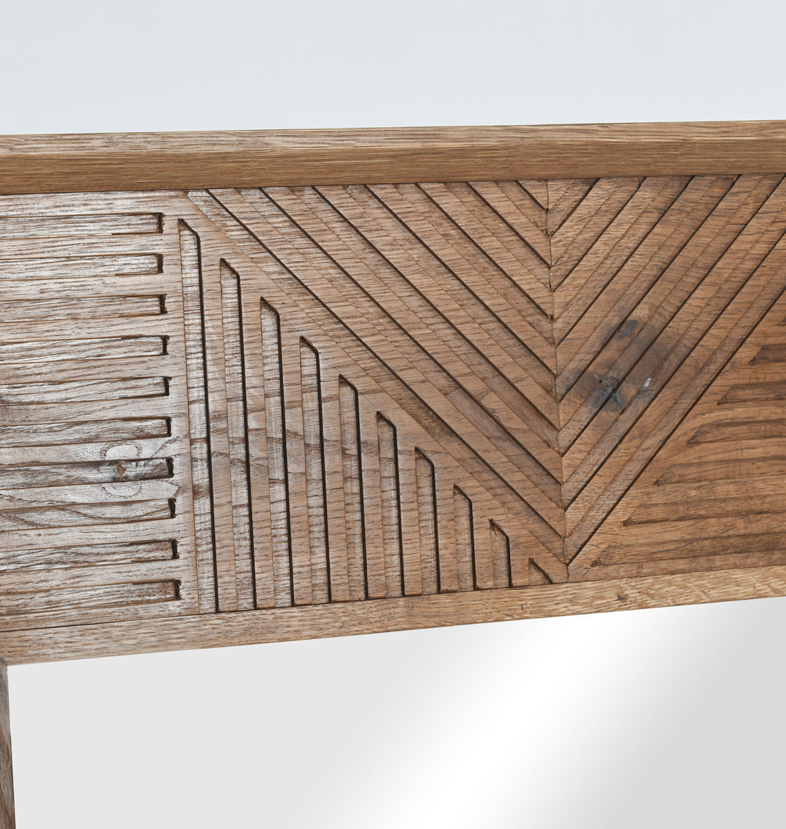 Santa Barbara Solid Wood Square Mirror