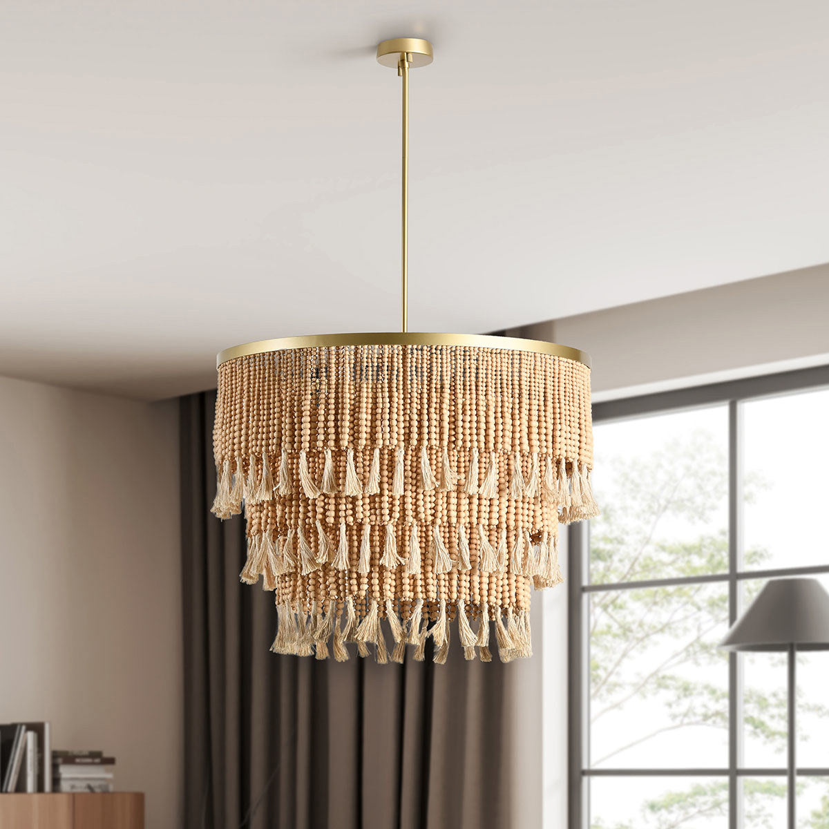 Brittany Chandelier - Natural