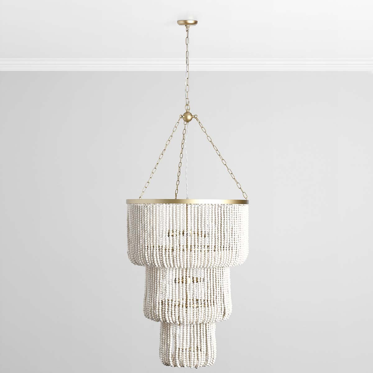 Amanda Chandelier - White
