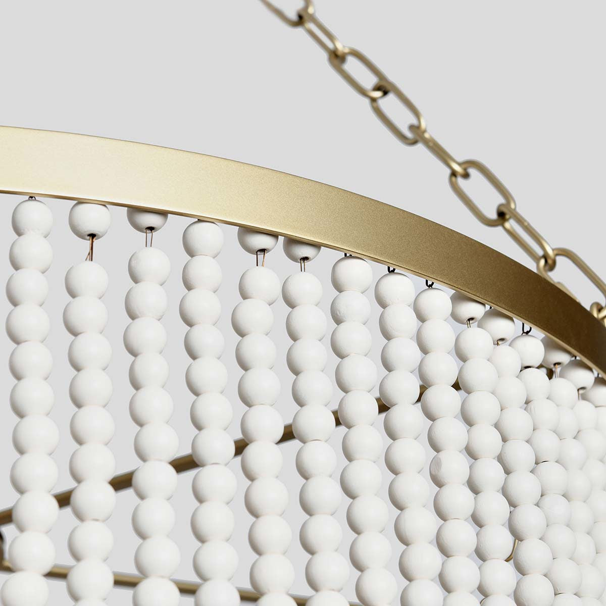 Amanda Chandelier - White